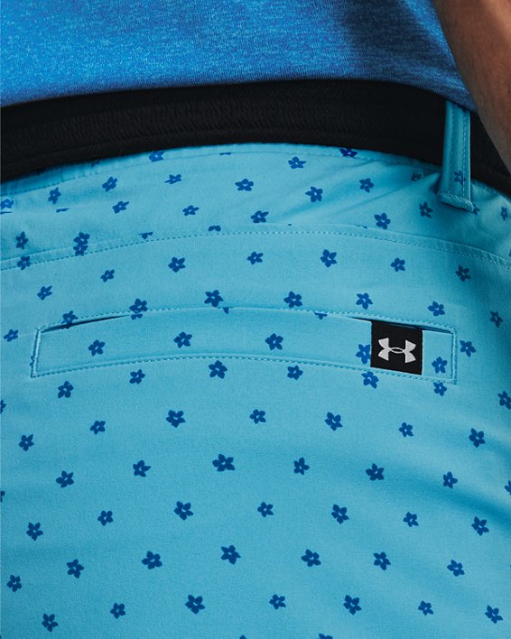 Men's UA Drive Printed Shorts, Blue, pdpMainDesktop image number 3